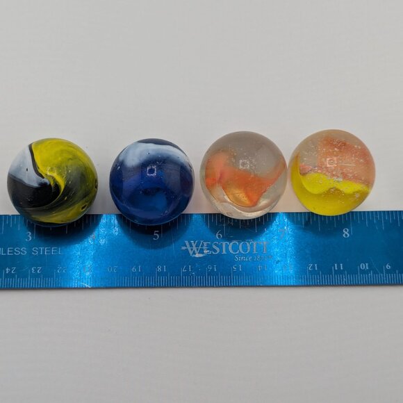 Mix of 4 super jumbo marbles bundle #12 - Picture 2 of 4